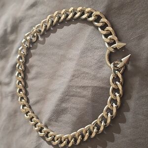 Handmade Stainless Steel Septum Ring Necklace